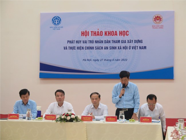 Phát huy vai trò nhân dân trong xây dựng chính sách an sinh xã hội (27/4/2022)